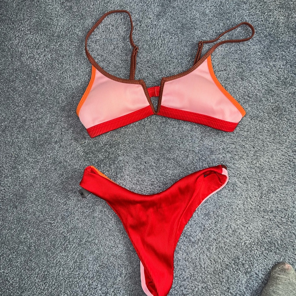 Swimsuit bikini with adjustable straps size small